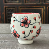 Pink Plumflower Wine Cup #45