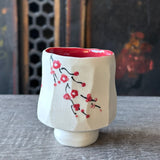 Cherry Blossom Sake Cup #44 (Free Shipping)