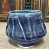 Royal Blue Tea Bowl # 3 (Free Shipping)