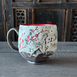 Cherry Blossom Mug #S-16 (Free Shipping)
