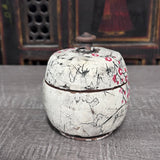 Cherry Blossom Lidded Jar #1 (5 oz)