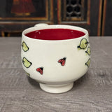 Lady Bugs & Leaves Mug #2