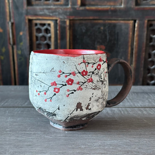 Cherry Blossom Mug #S-16 (Free Shipping)