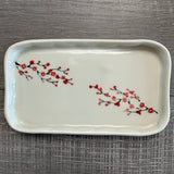 Small Plate with Cherry Blossom #1 (Free Shipping)
