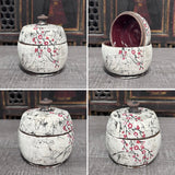 Cherry Blossom Lidded Jar #1 (5 oz)
