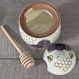 Honey Pot with Bees #1 (13 oz)