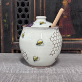 Honey Pot with Bees #3 (14 oz)