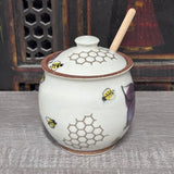 Honey Pot with Bees #4 (14 oz)