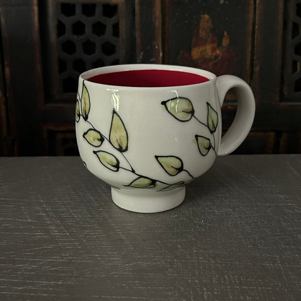 Lady Bugs & Leaves Mug #5 (10 oz)