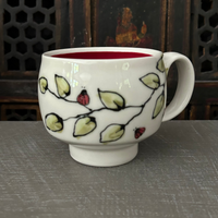 Lady Bugs & Leaves Mug #7 (10 oz)