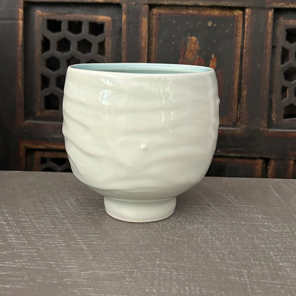 Bowl in Cherry Blossom Blue Celadon #2 (16 oz)