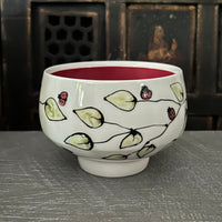 Lady Bugs & Leaves Bowl #2 (15 oz)