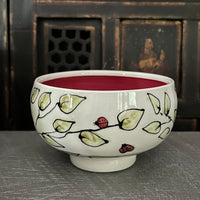 Lady Bugs & Leaves Bowl #4 (15 oz)