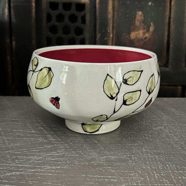 Lady Bugs & Leaves Bowl #6 (15 oz)