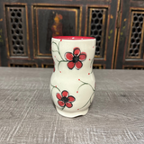 Red Plumflower Yunomi #5