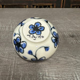 Blue Plumflower Jar #2 (Free Shipping)