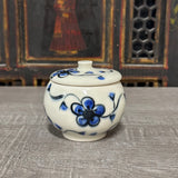 Blue Plumflower Jar #1 (Free Shipping)