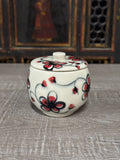 Red Plumflower Jar (Free Shipping)
