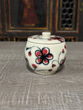 Red Plumflower Jar (Free Shipping)