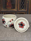 Red Plumflower Jar (Free Shipping)