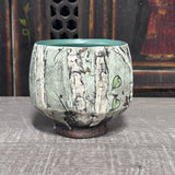 Tree Mug #2 w/painted leaves (15 oz)