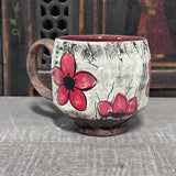 Plum Flower Mug #5 (15 oz)