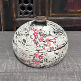 Cherry Blossom Lidded Jar #6 (8 oz)