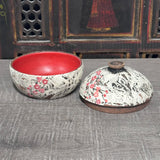 Cherry Blossom Lidded Jar #6 (8 oz)