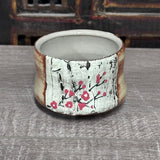Cherry Blossom Chawan / Tea Bowl #47 (6 oz)
