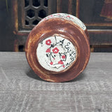 Cherry Blossom Chawan / Tea Bowl #48 (5 oz)