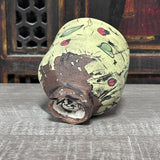 Chartreuse Lady Bug Tea Bowl #2 (8 oz)