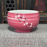Bowl with White Cherry Blossoms #121 (14 oz)