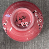 Bowl with White Cherry Blossoms #121 (14 oz)