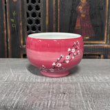 Bowl with White Cherry Blossoms #120 (15 oz)
