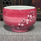 Bowl with White Cherry Blossoms #120 (15 oz)