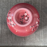 Bowl with White Cherry Blossoms #120 (15 oz)