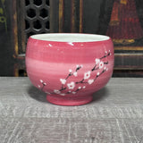 Bowl with White Cherry Blossoms #122 (14 oz)