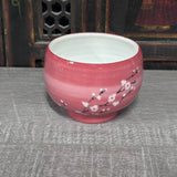 Bowl with White Cherry Blossoms #122 (14 oz)