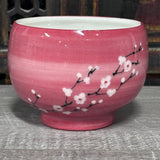 Bowl with White Cherry Blossoms #122 (14 oz)