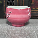 Bowl with White Cherry Blossoms #122 (14 oz)