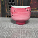 Bowl with Red Cherry Blossoms #2 (11 oz)