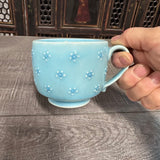 Petite Mug in Cherry Blossom Blue Celadon #1 (9 oz)