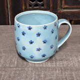 Petite Mug in Cherry Blossom Blue Celadon #1 (9 oz)