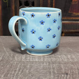 Petite Mug in Cherry Blossom Blue Celadon #1 (9 oz)