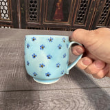 Petite Mug in Cherry Blossom Blue Celadon #1 (9 oz)