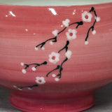 Large Bowl with White Cherry Blossoms #12 (17 oz)
