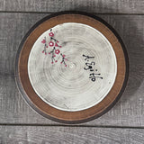 Sushi / Salad Plate with Cherry Blossom