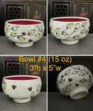 Lady Bugs & Leaves Bowl #4 (15 oz)