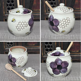 Honey Pot with Bees #4 (14 oz)
