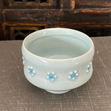 Sake Cup in Cherry Blossom Blue Celadon #4